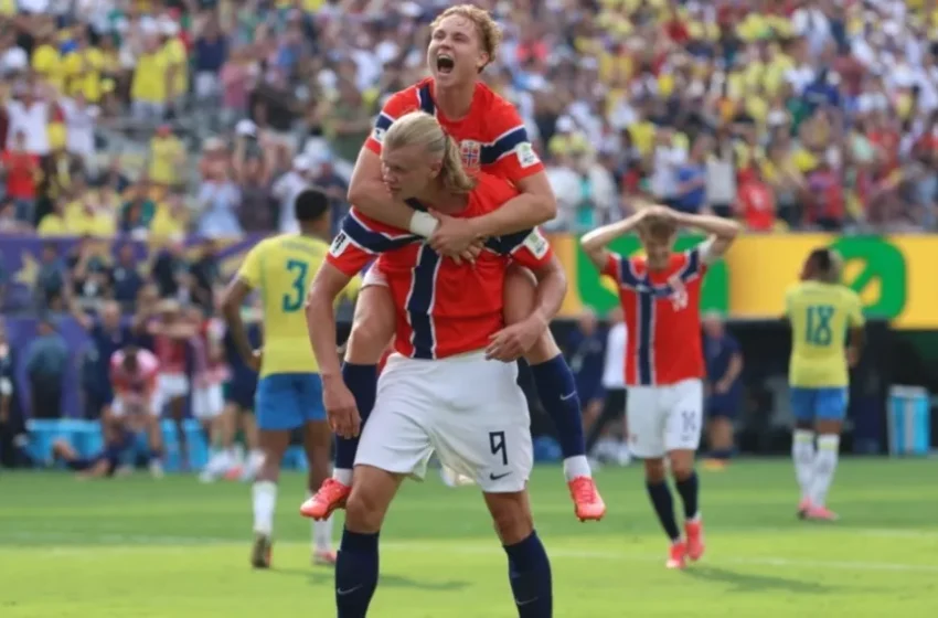  Haaland’s double ends Brazil’s World Cup dream