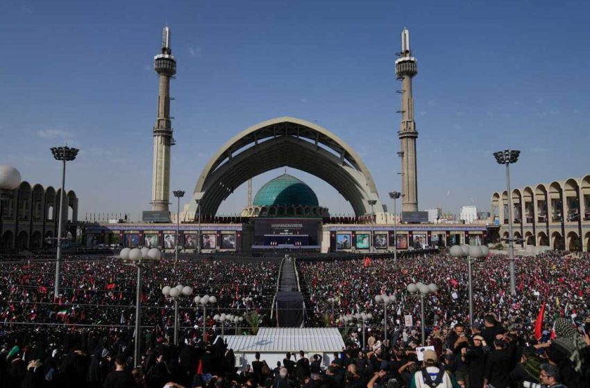  Funeral procession for Iran’s slain supreme leader Khamenei begins: state media